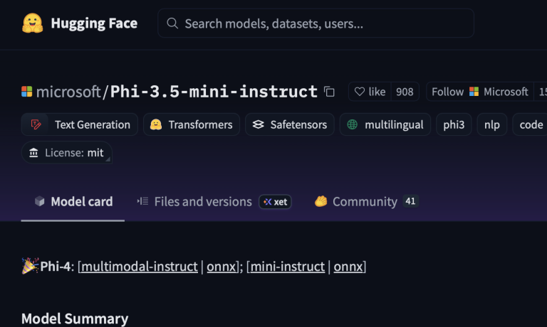 FINE-TUNING PHI-3.5 ON STRUCTURED DATA
